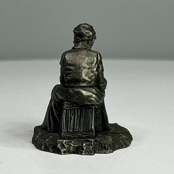 Bucket Brigade The Saturday Evening Post Pewter Figurine By Franklin Mint - 1981 - Picture 7 of 9